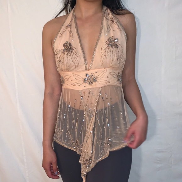 Wet Seal Tops - Dazzled Party Top